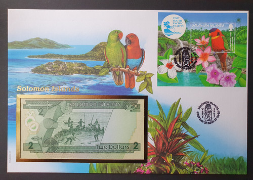 Banknotenbrief aus aller welt - aus,
