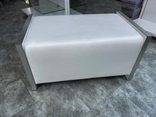 1 Stück Sitzbank weiß