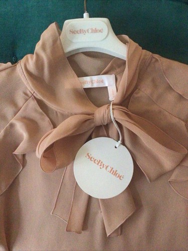 See chloé ruffle tie - chloé,