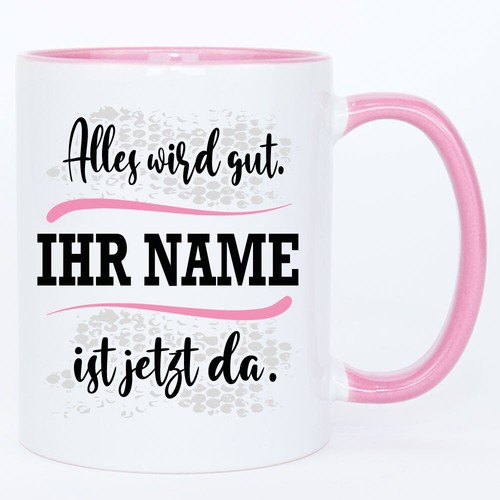 Tasse name geburtstag - tasse,