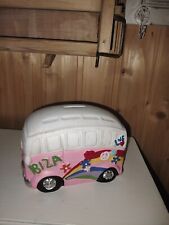 Hippie Spardose ,Kultige V.W Käfer -pink ,Sparschwein- TopZustand 