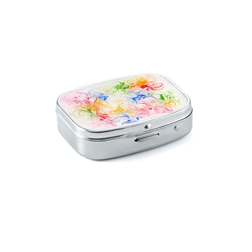Pillendose klein metall - pillendose,