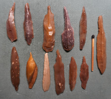 12 Klingen Werkzeuge Steinzeit