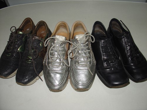 Paar damen marken schuhe - 3,