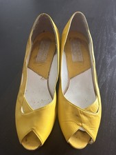 Sommer Damenschuh, Gelb, Oft