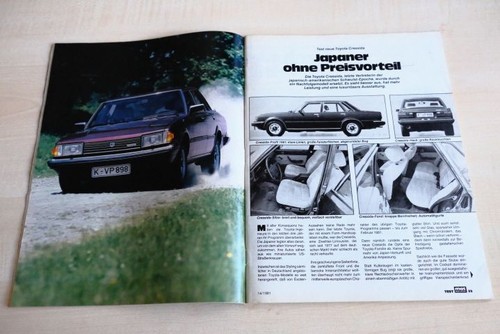Mot 1981 toyota cressida gl - toyota,