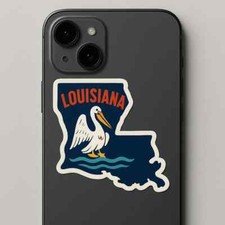 Louisiana sticker USA state