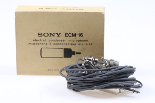 Sony mikrofon ecm - mikrofon, ecm-16