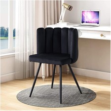 Esszimmerstuhl aus Samt