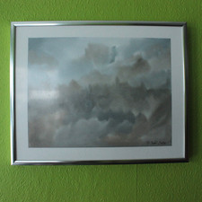Original aquarell bild - original,