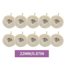 10 Polierbürsten Metall