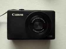 Canon PowerShot S110 Digitalkamera Schwarz Kompaktkamera mit OVP 