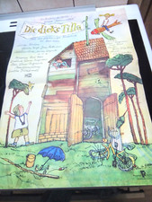 ALT FILMPLAKAT DIE DICKE TILLA DEFA
