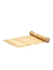 Schriftrolle Papyrus blanko