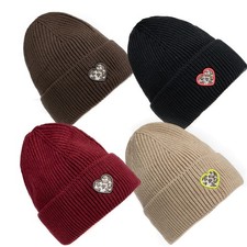 Damen Mütze Herz im