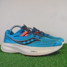 Saucony Sneaker 6,5 Damen ozeanblau PWR RUN Ride 15 atmungsaktiv Laufschuhe