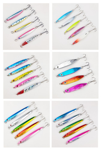 5er set pilker 40g - 5er, 14-40g