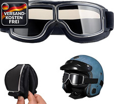 Motorradbrille Retro