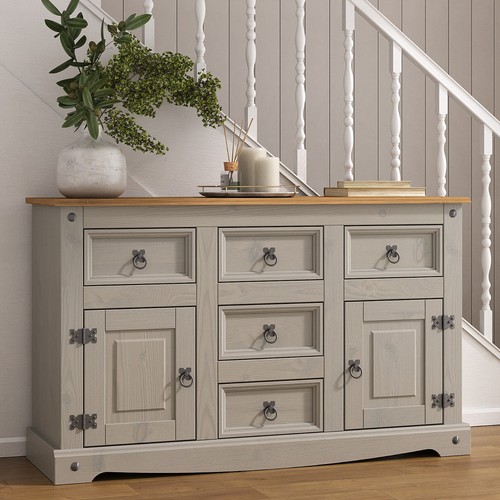 Corona sideboard grau - grau, 2-türig