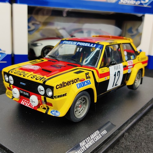 Solido fiat 131 abarth - fiat, rallye