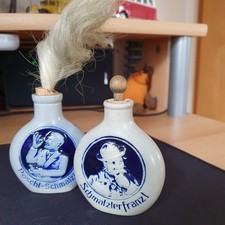 Alte Schnupftabak Flasche Schmalzler Franzl Bernard Regensburg AG Tabak Kautabak