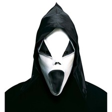 LATEX GEISTER MASKE #