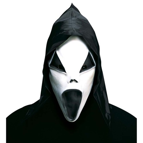 Latex geister maske - latex,