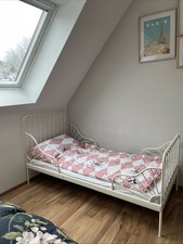 Ikea Kinderbett Minnen Weiß