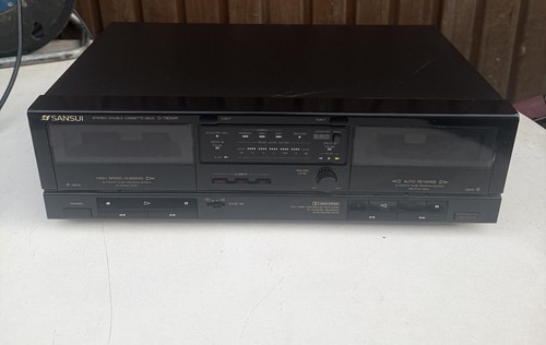 Sansui stereo double - double, cassette