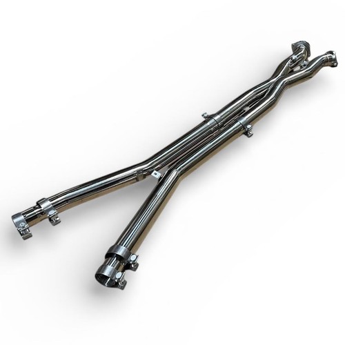 Edelstahl auspuff kreuz - 3,