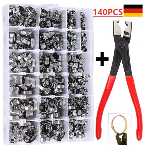 140 tlg edelstahl ohr - 140,
