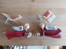 2 Stück Gilde Engel rot mit