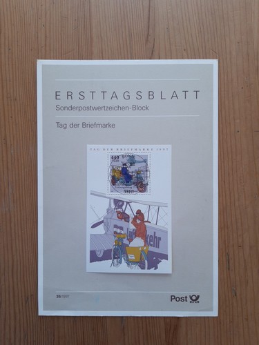 Briefmarke erstagsblatt - briefmarke,
