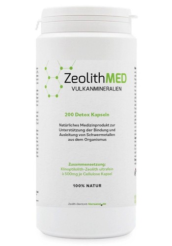 Zeolith med 200 kapseln - zeolith, med®