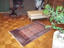 Antiker Orient Teppich Kelim 145x90 cm Handgewebt Carpet Diele schlaf/Wohnzimmer