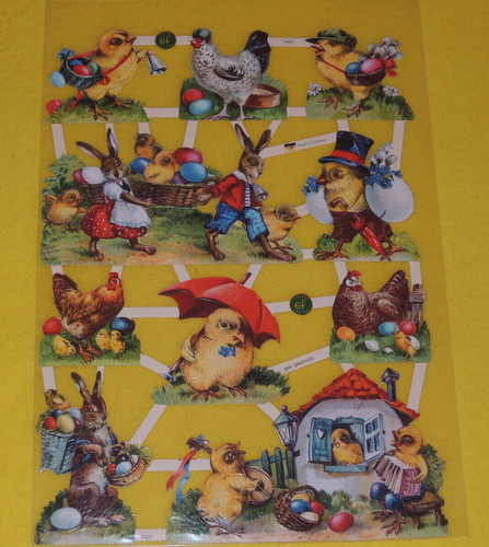 Poesiebilder oblaten ostern - 1x,