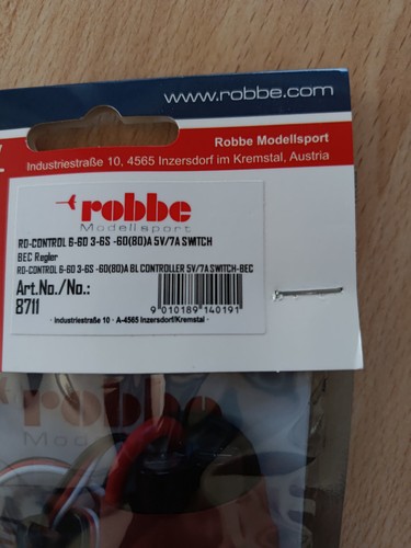 Robbe regler control - regler, ro