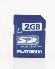 Platinum 2GB SDHC Karte Class 6SD Karte memory card