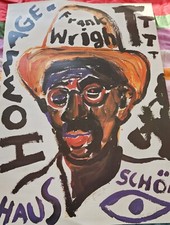 A. R. Penck Hommage an Frank Wright absolute Besonderheit, unbedingt lesen !!!