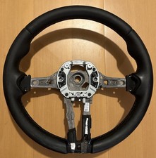 Original BMW M3 M4 Schwarz Leder Lenkrad F80 F82 F83 F30 F32 F36 Lenkradheizung
