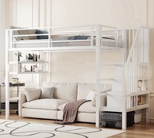 Hochbett 90x200 cm mit