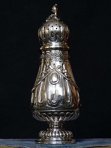 Zuckerstreuer hanau silber - zuckerstreuer,