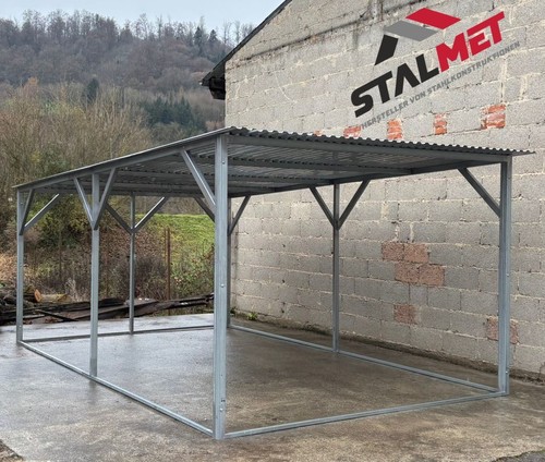Carport 3x4x2 14m unterstand - carport,