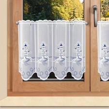 Maritime Scheibengardine