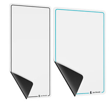 Jan Nowak 2x Magnettafel Flipchart Selbstklebend mit 3 Markers Weiß Abwischbare