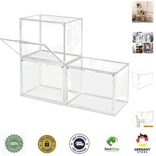 Transparente stapelbare