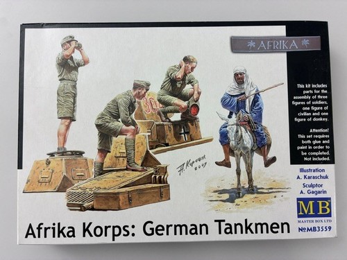 Master box 3559 afrikakorps - box,