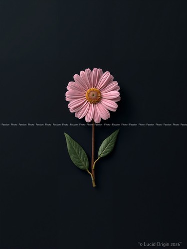 Foto abstrakte blumen pop - a4,