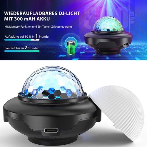 Led rgb mini discokugel - led,