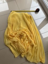 MANGO MAXIROCK GELB PLISSEE 40